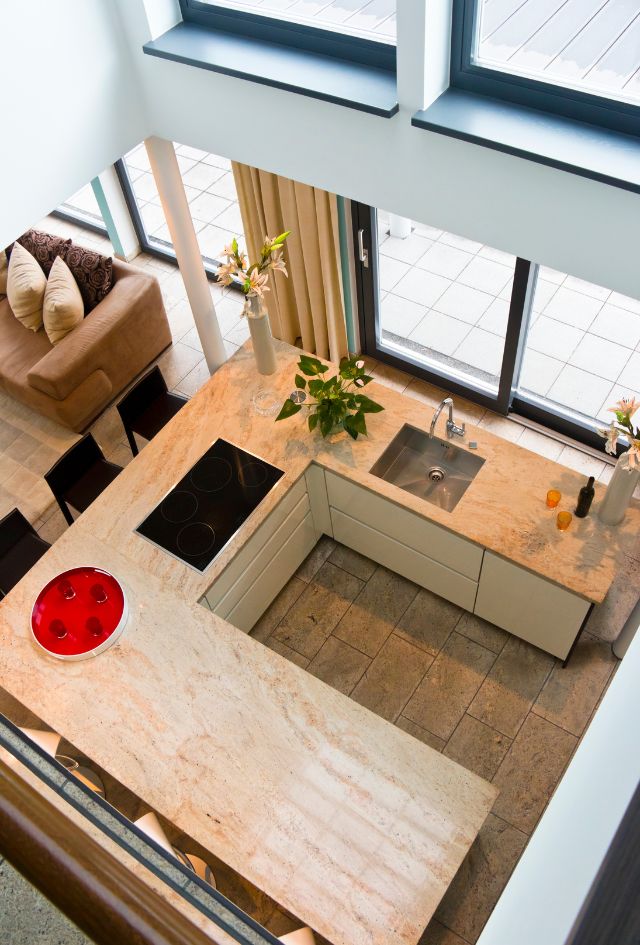 U Shaped Kitchen